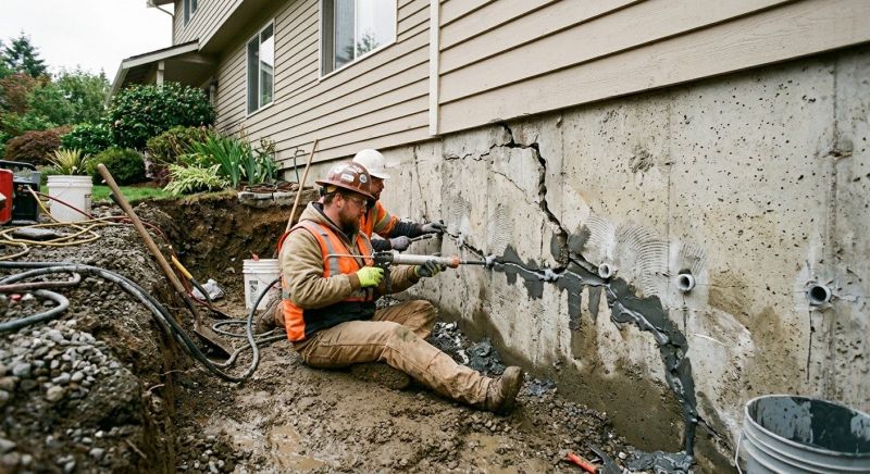 Basement Foundation Repair in Cocoa Beach, FL