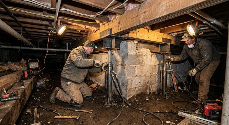 Basement Foundation Repair in Rockledge, FL
