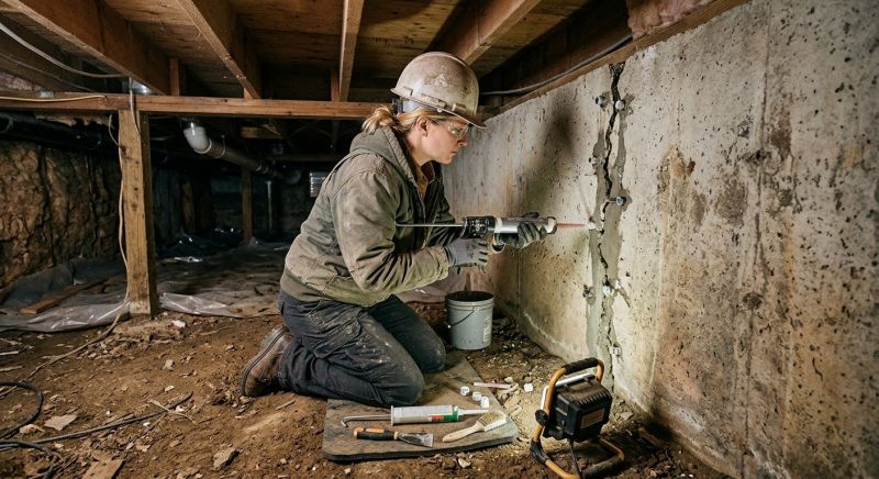 Basement Foundation Repair in Titusville, FL