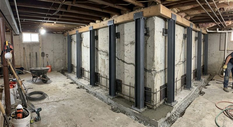 Basement Stabilization in Cocoa, FL