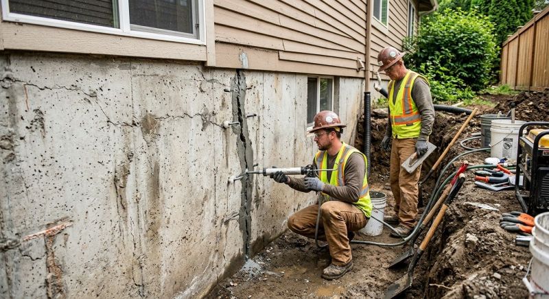 Cracked Foundation Repair in Brevard County, FL