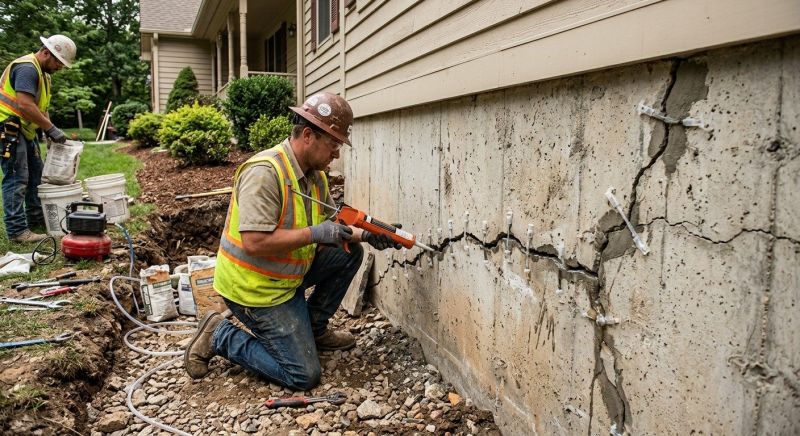 Cracked Foundation Repair in Satellite Beach, FL