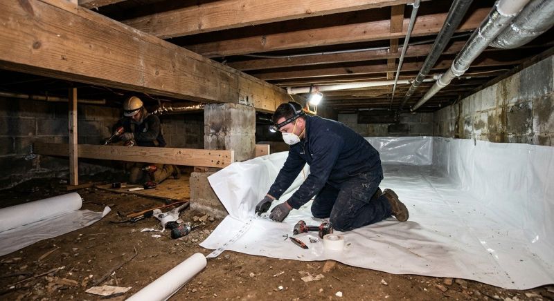 Crawl Space Leveling in Cocoa, FL