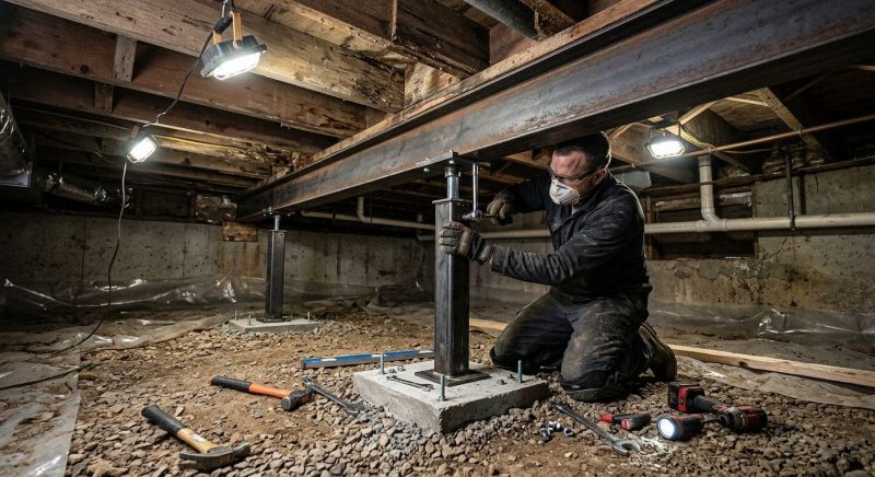 Crawlspace Foundation Repair in Cocoa Beach, FL