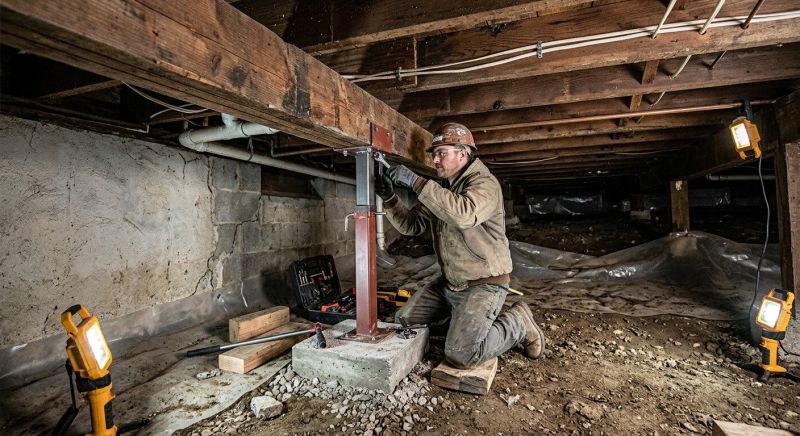 Crawlspace Foundation Repair in Titusville, FL
