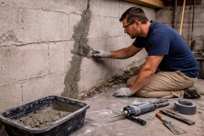 Foundation Crack Repair in Cape Canaveral, FL