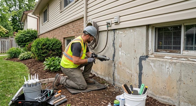 Foundation Crack Sealing in Cocoa, FL
