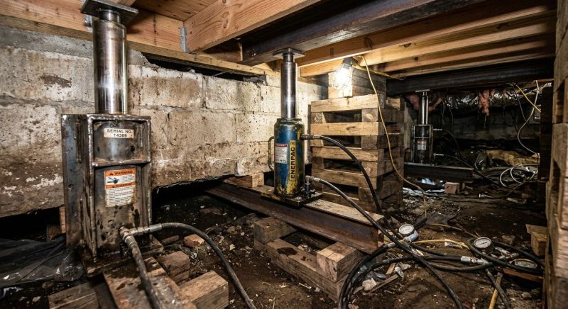 Foundation Jacking in Brevard County, FL