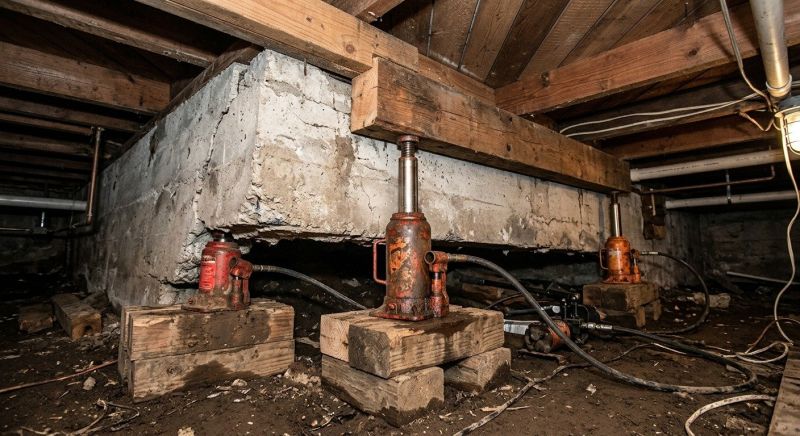 Foundation Jacking in Brevard County, FL