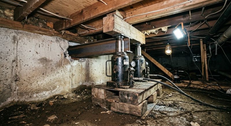 Foundation Jacking in Brevard County, FL