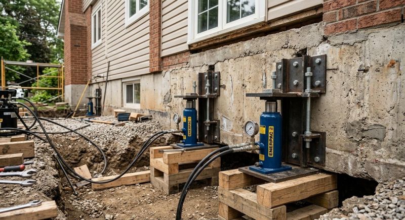 Foundation Jacking in Cocoa Beach, FL