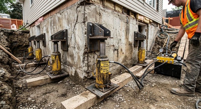 Foundation Jacking in Cocoa, FL