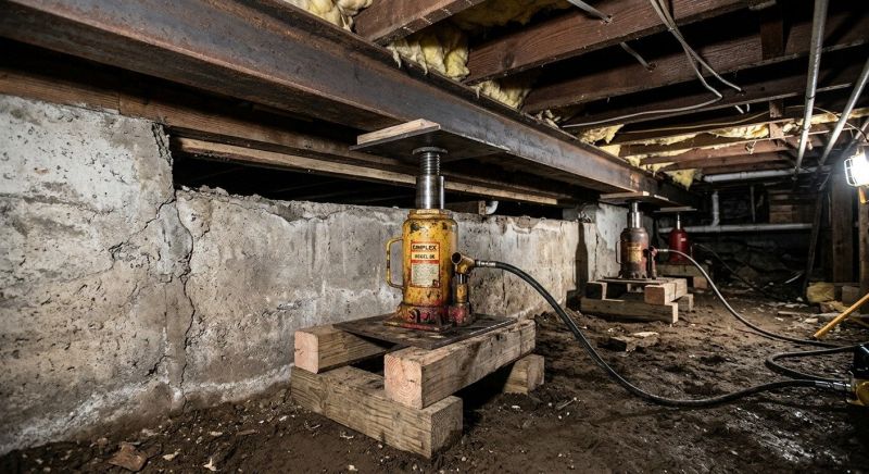Foundation Jacking in Merritt Island, FL