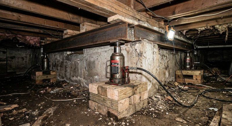 Foundation Jacking in Mims, FL