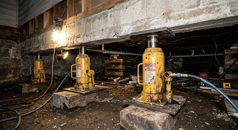 Foundation Jacking in Satellite Beach, FL