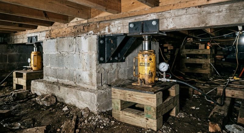 Foundation Jacking in Satellite Beach, FL