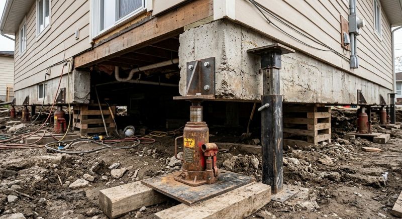 Foundation Lifting in Cape Canaveral, FL