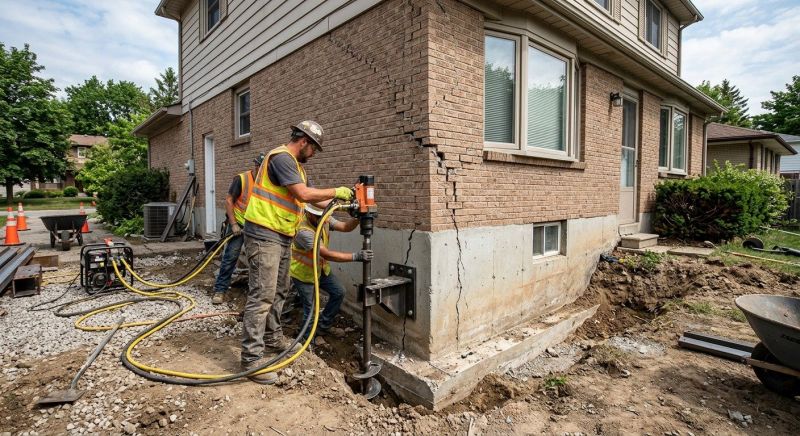 Foundation Lifting in Titusville, FL