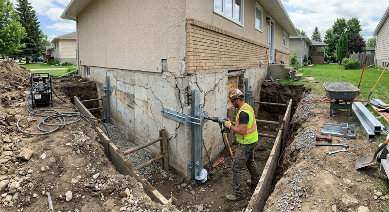 Foundation Settlement Repair in Cocoa, FL