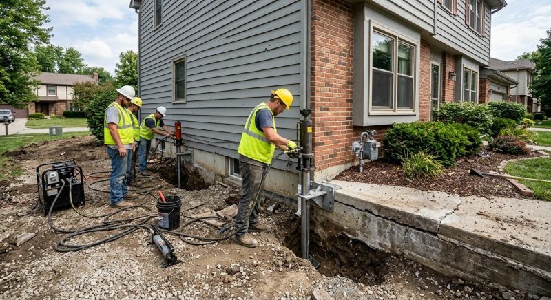 Foundation Stabilizing in Cocoa Beach, FL