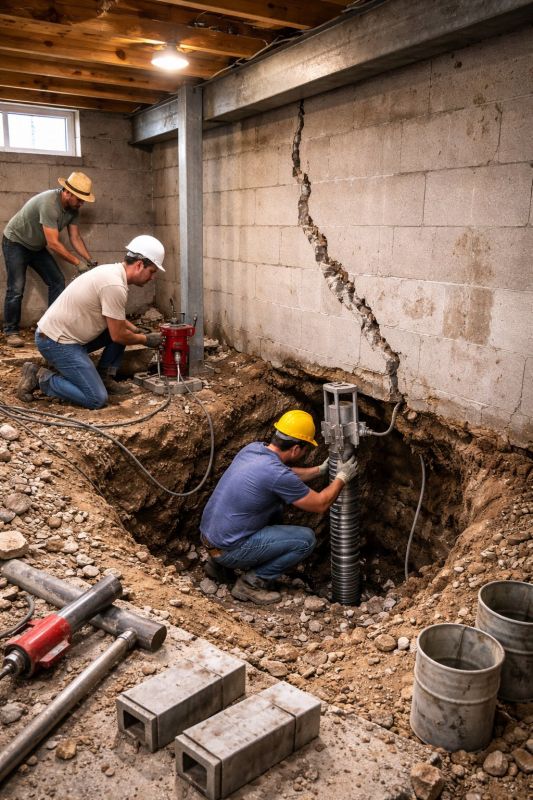 Foundation Structural Repair in Titusville, FL