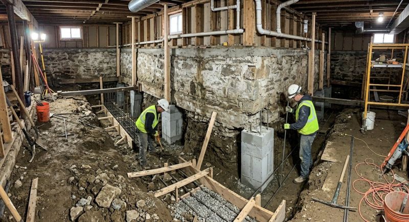 Foundation Underpinning in Cocoa, FL
