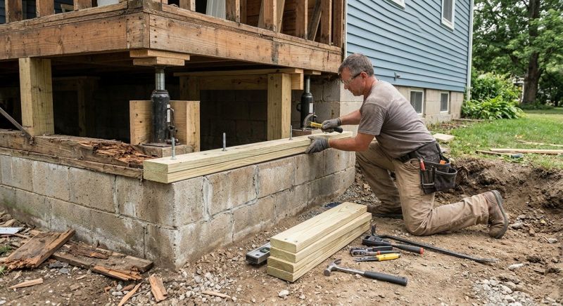 House Foundation Repair in Cape Canaveral, FL