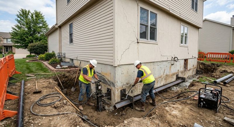 Sinking Foundation Repair in Cape Canaveral, FL
