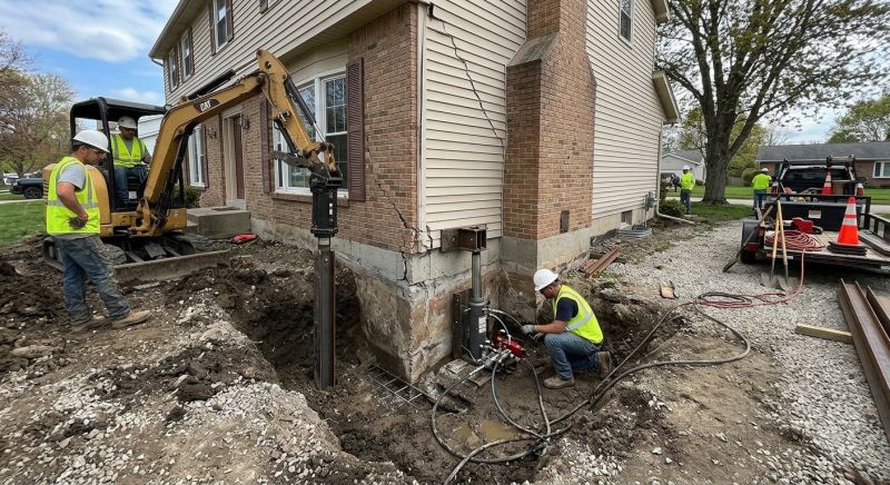 Sinking Foundation Repair in Satellite Beach, FL