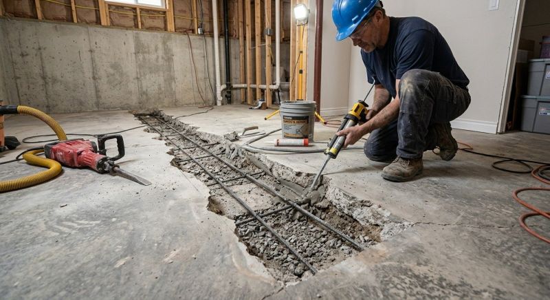 Slab Foundation Repair in Cocoa, FL